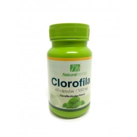 Clorofila - 60 Cápsulas 500 mg