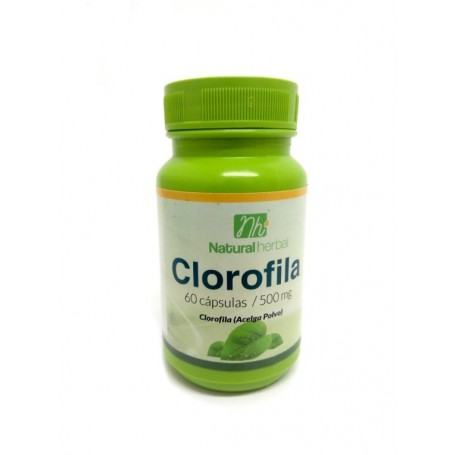Clorofila - 60 Cápsulas 500 mg