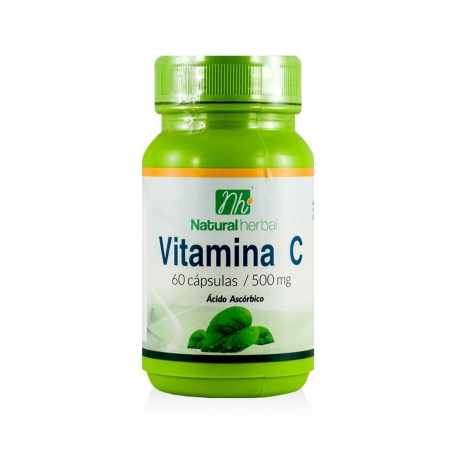 Vitamina C 60 capsulas 500mg